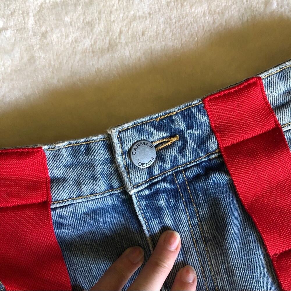 LF Carmar Yukon Colin Denim Strap Mini Skirt - Picture 5 of 6